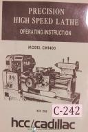 Cadillac-Cadillac Tracers, Attachments, Operations Maintenance and Parts LIst Manual-Attachment-06